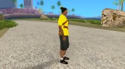 Футболка kaZantip para GTA San Andreas miniatura 4