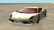 Lamborghini Gallardo 2013 для GTA San Andreas миниатюра 1