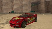 Dewbauchee Massacro Racecar GTA V для GTA San Andreas миниатюра 7