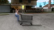 Shopping Cart Faggio V2 for GTA San Andreas miniature 5