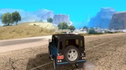 Land Rover Defender для GTA San Andreas миниатюра 3