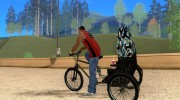 Manual Rickshaw v2 Skin3 for GTA San Andreas miniature 2