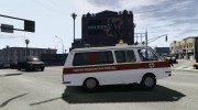 РАФ 2203 Ambulance для GTA 4 миниатюра 5