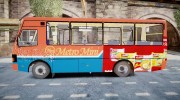 БАЗ Эталон Metromini Indonesia Public Transportation for GTA 4 miniature 5