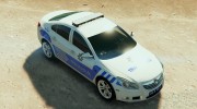 Opel Insignia 2016 Yeni Türk Trafik Polisi para GTA 5 miniatura 4