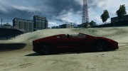 Lamborghini Reventon Roadster REDUX [EPM] для GTA 4 миниатюра 5