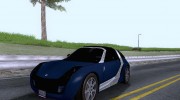 Smart Roadster Coupe для GTA San Andreas миниатюра 1