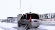 Fiat Doblo Safeline 1.3 для GTA San Andreas миниатюра 2