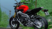 Yamaha MT 09 для GTA San Andreas миниатюра 27