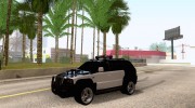 NFS Undercover COP SUV para GTA San Andreas miniatura 1