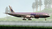 Boeing 777-200ER American Airlines - Oneworld Alliance Livery para GTA San Andreas miniatura 3