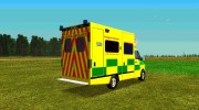 Mercedes-Benz Sprinter London Ambulance para GTA San Andreas miniatura 3