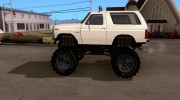 Ford Bronco Monster Truck 1985 for GTA San Andreas miniature 2