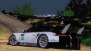 Porsche 911 RSR 2016 для GTA San Andreas миниатюра 4