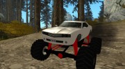 GTA 5 Bravado Gauntlet Monster Truck para GTA San Andreas miniatura 3