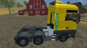 MAN TGS with Strobe Light v 2.5 para Farming Simulator 2013 miniatura 7