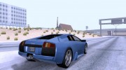 Lamborghini Murcielago 2002 v 1.0 для GTA San Andreas миниатюра 3