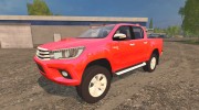 Toyota Hilux 2016 for Farming Simulator 2015 miniature 1