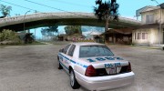 Ford Crown Victoria NYPD Police для GTA San Andreas миниатюра 3