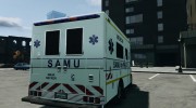 SAMU Paris (Ambulance) for GTA 4 miniature 4