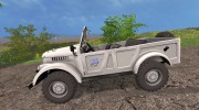 ГАЗ 69 para Farming Simulator 2015 miniatura 2
