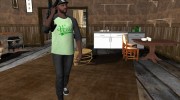 Skin HD GTA Online в кепке LS v2 for GTA San Andreas miniature 3