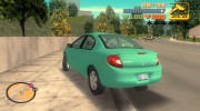 Dodge Neon 2002 для GTA 3 миниатюра 2