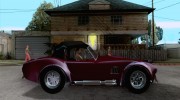 Shelby Cobra 427 для GTA San Andreas миниатюра 5