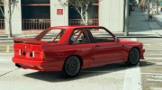 1991 BMW E30 (Race Car) para GTA 5 miniatura 4