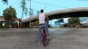 Zero's BMX RED tires para GTA San Andreas miniatura 4