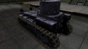 Темный скин для T1 Cunningham для World Of Tanks миниатюра 3