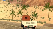 Hyundai H100 Kamyonet для GTA San Andreas миниатюра 3