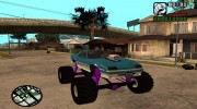 GTA 5 Imponte Ruiner Monster Truck para GTA San Andreas miniatura 1