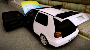 Volkswagen Golf para GTA San Andreas miniatura 6