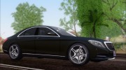 Mercedes-Benz S63 AMG W222 para GTA San Andreas miniatura 20