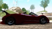 Pagani Zonda EX-R for GTA San Andreas miniature 4