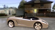Lamborghini Concept S v2.0 для GTA San Andreas миниатюра 5