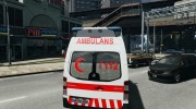 Mercedes Sprinter Turkish Ambulance for GTA 4 miniature 4