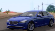 BMW 7 Series F02 2012 para GTA San Andreas miniatura 14