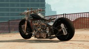 Harley-Davidson Knucklehead Bobber HQ for GTA 5 miniature 2