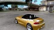 BMW Z4 para GTA San Andreas miniatura 3