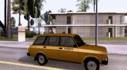 ВАЗ 2104 Такси для GTA San Andreas миниатюра 5