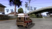 Dacia Logan Ambulanta для GTA San Andreas миниатюра 4