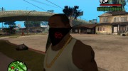 Повязка Анархиста для GTA San Andreas миниатюра 2