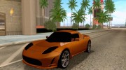 Tesla Roadster Sport 2009 для GTA San Andreas миниатюра 1