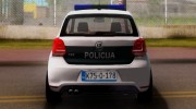 Volkswagen Polo GTI BIH Police Car para GTA San Andreas miniatura 7