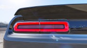 Dodge Challenger Hellcat Libertywalk - The Fate of the Furious Edition для GTA 5 миниатюра 10