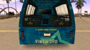 Vinewood VIP Star Tour Bus из GTA V для GTA San Andreas миниатюра 4