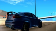 BMW X6M Lumma Tuning para GTA San Andreas miniatura 4