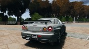 Nissan Skyline GT-R34 FNF для GTA 4 миниатюра 4